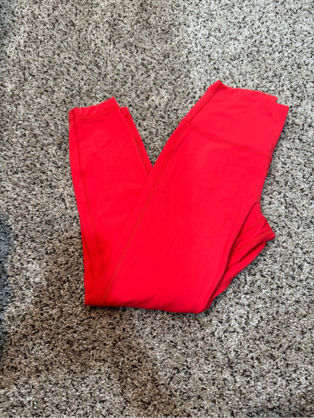 lululemon athletica Bright Red Leggings